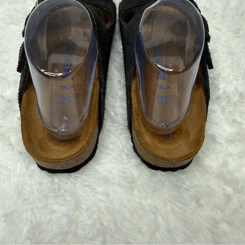 Birkenstock Arizona Suede Sandals Black | EU 40 US 9–9.5 - Picture 11 of 13